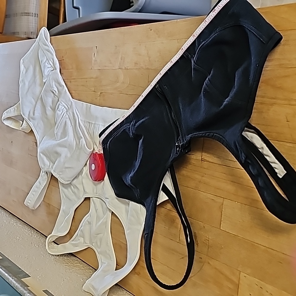 2 sports bras.